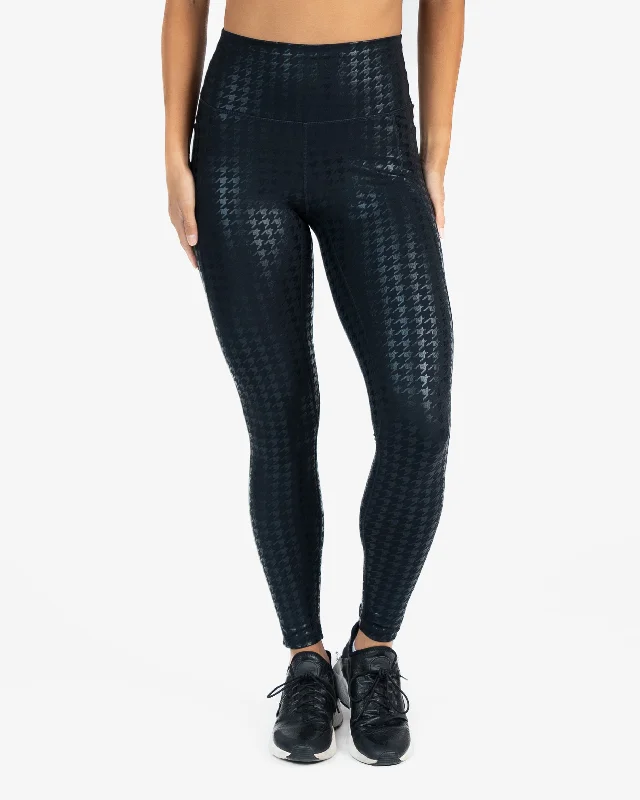 Skin Shakti Leggings - Black Houndstooth