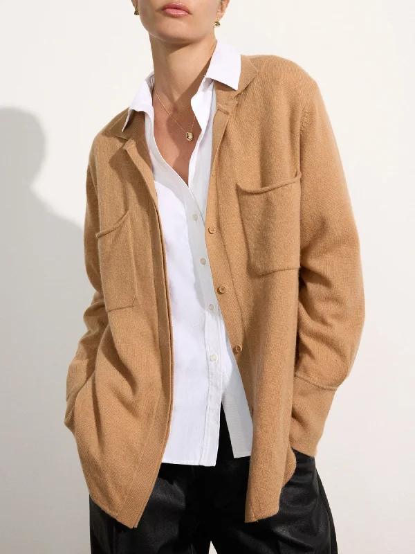 The Andre Luxe Cashmere Shacket