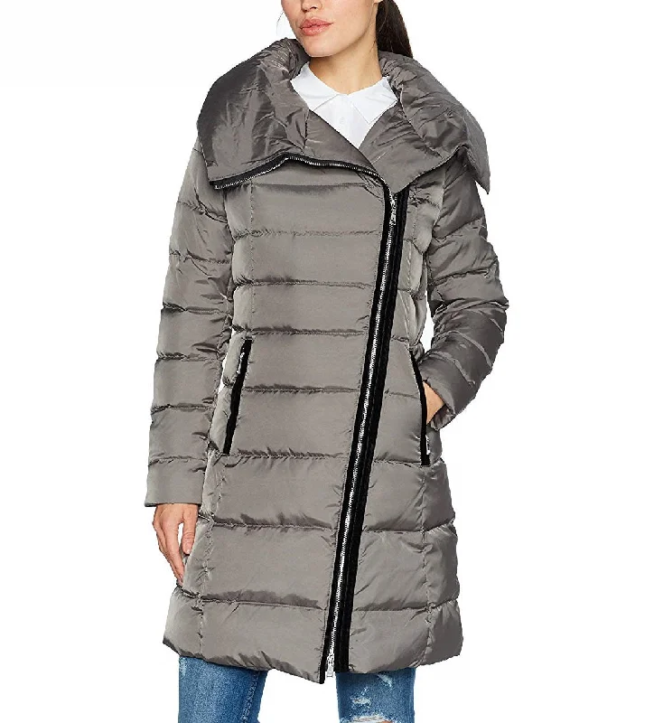 T Tahari Women's Brooklyn Puffer Coat, Mink