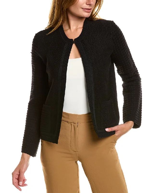 Ferragamo Wool-Blend Crop Jacket