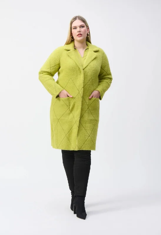 Notched Collar Coat