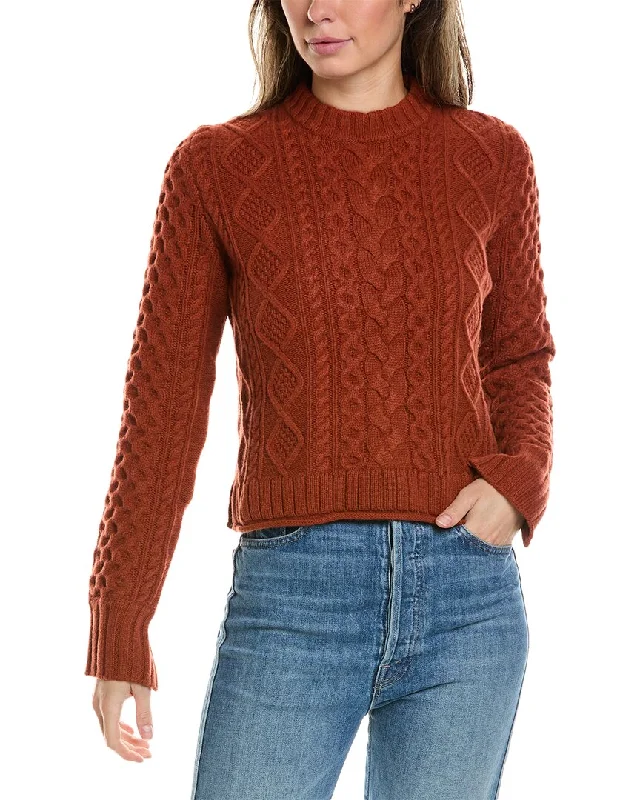 Alashan Cashmere Delia Cable Wool Sweater