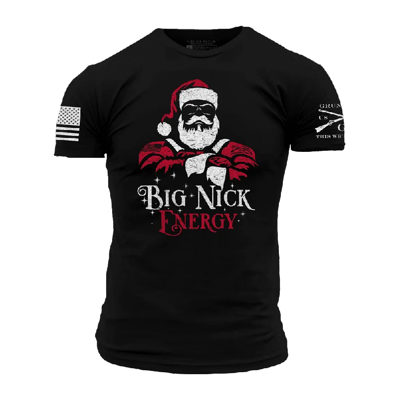 Big Nick Energy T-Shirt - Black