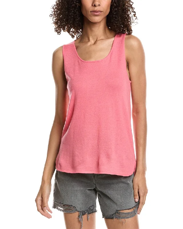 InCashmere High-Low Cashmere Tank