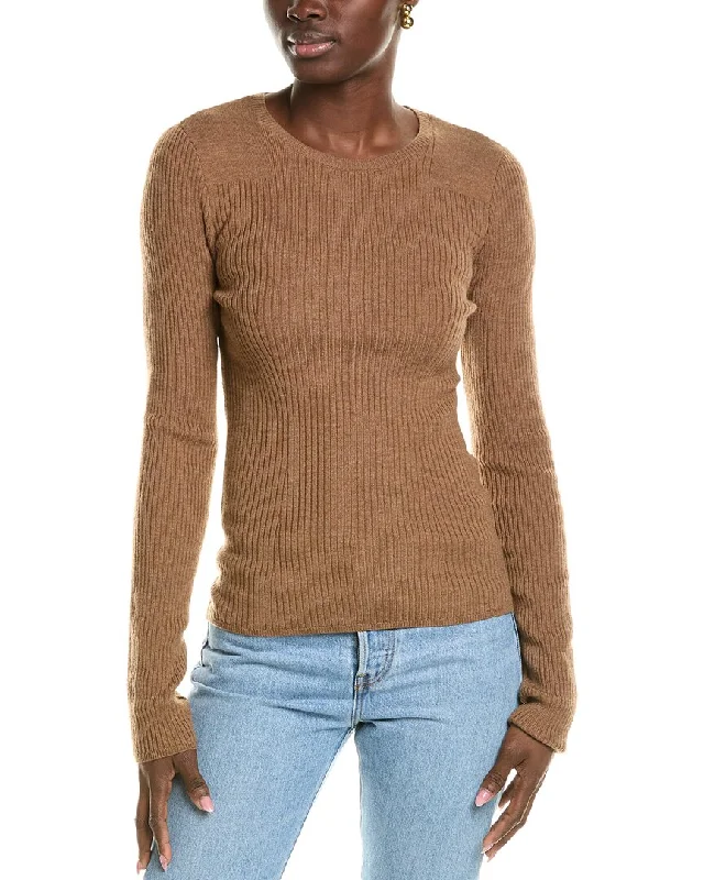 rag & bone Audrina Crewneck Wool-Blend Sweater