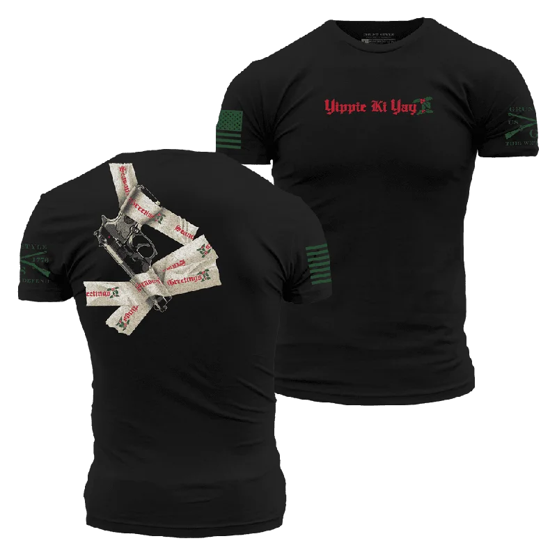 Yippie Ki Yay 2.0 T-Shirt - Black