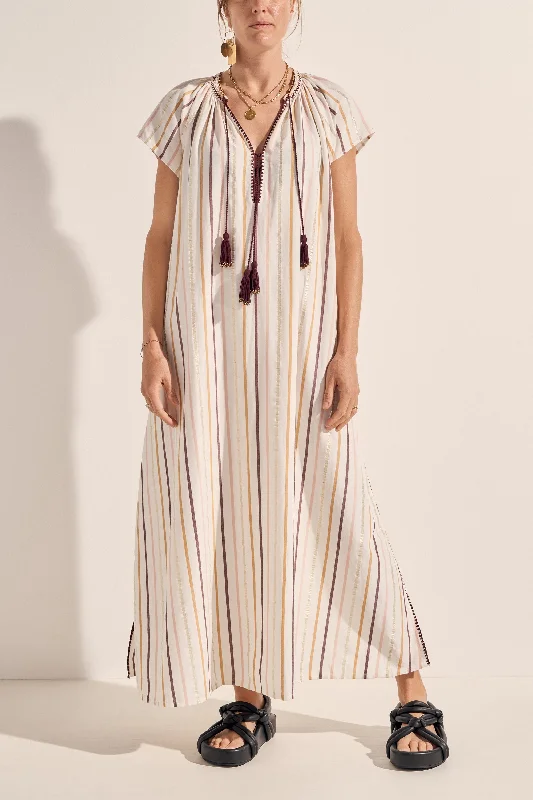 Aphea Casablanca Stripe Caftan