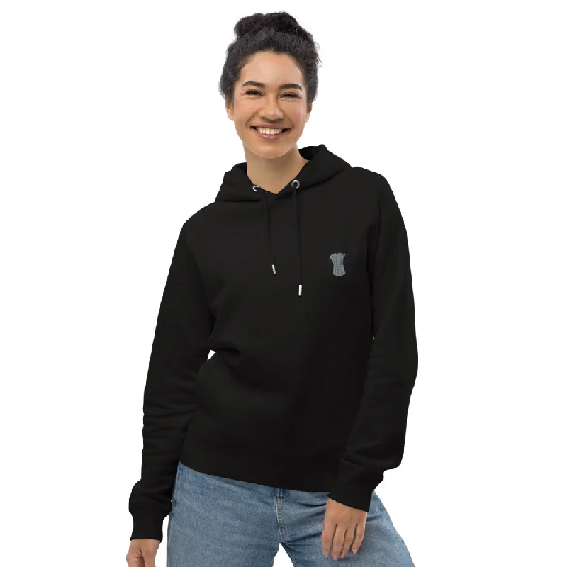 Espressokocher | Bestickter Bio Baumwoll Frauen Hoodie