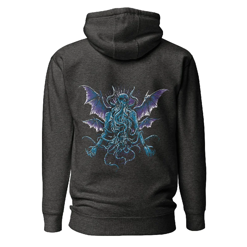 MENACING CTHULHU MONSTER - Premium Unisex Hoodie