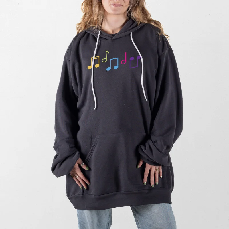 Music Notes Giant Hoodie