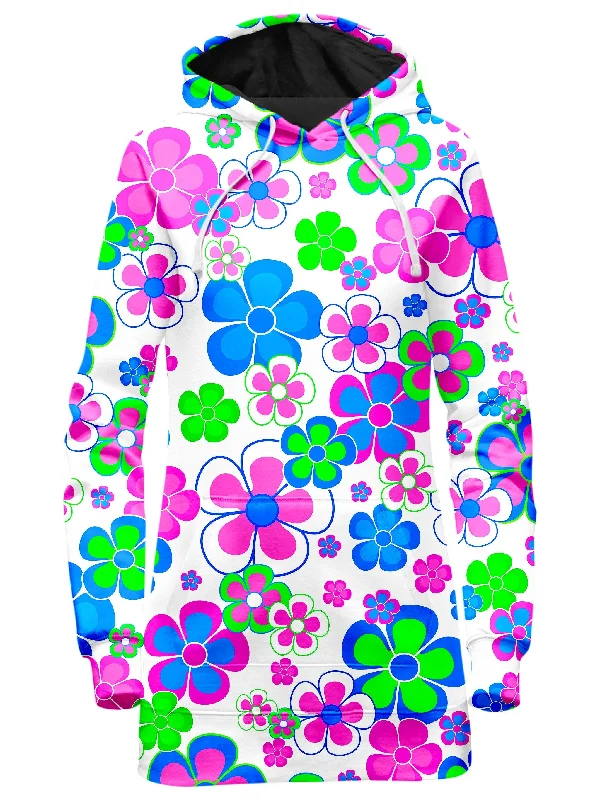 Spring in Bloom Hoodie Dress