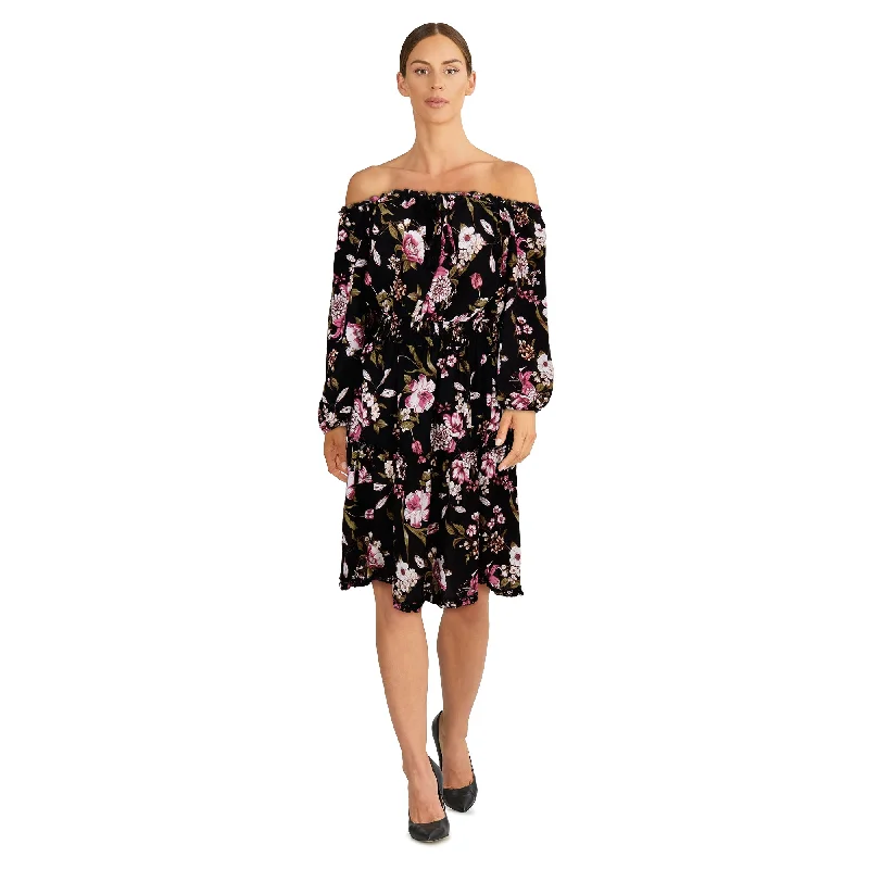 lily morgan Women's Off-Shoulder Dress