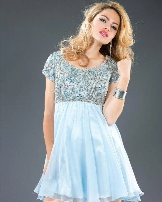 Jovani 74231 Prom Short Homecoming Chiffon Dress