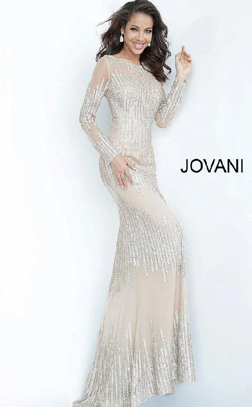 Jovani 3601 Long Sleeve Formal Prom Dress