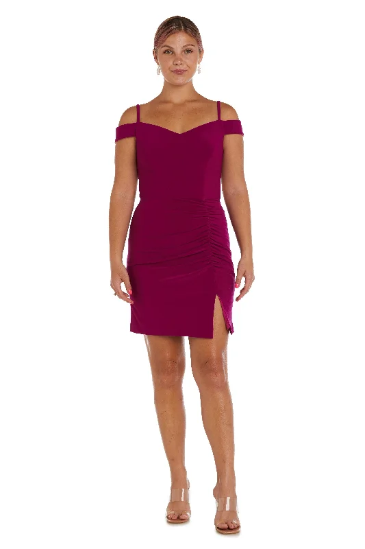 Morgan & Co 13043 Fitted Short Cocktail Dress