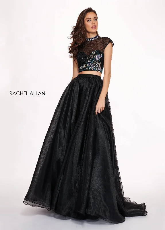 Rachel Allan Two Piece Long Prom Dress 6403