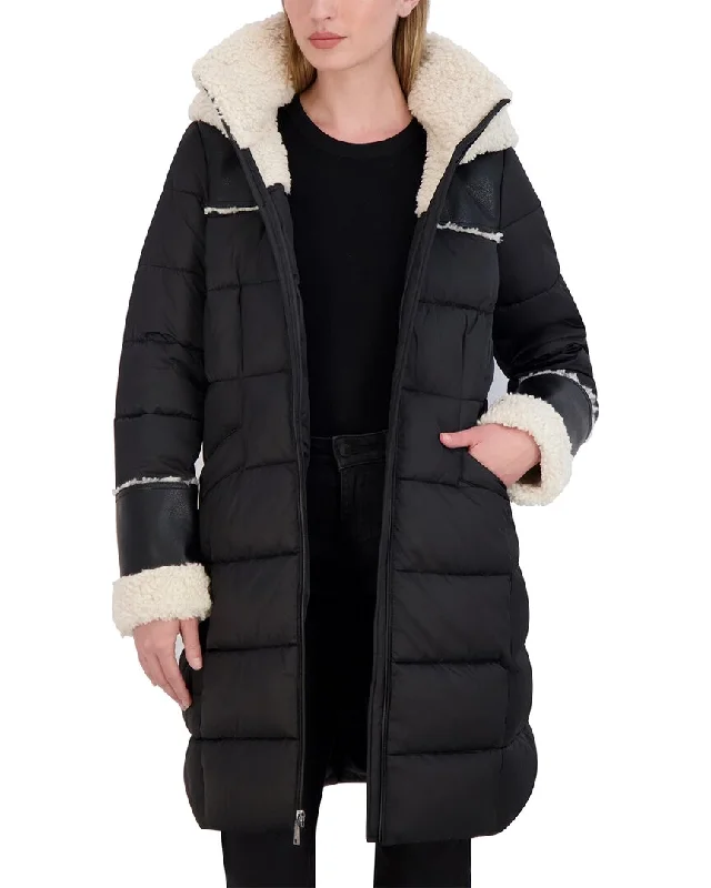 Tahari Puffer Coat