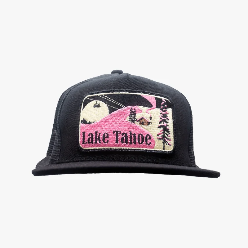 Winter Lake Tahoe Pocket Hat