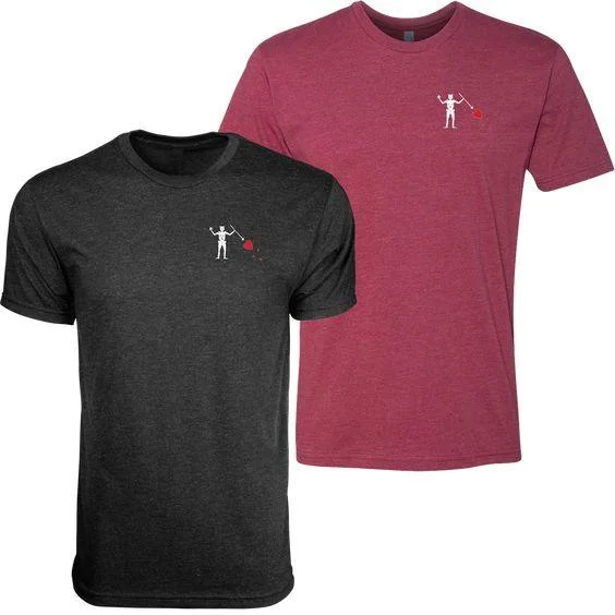 Blackbeard's 2.0 Shooting T-Shirt - Cardinal