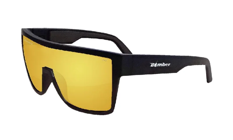 BUZZ Bomb Safety - Polarized Gold Mirror Z87