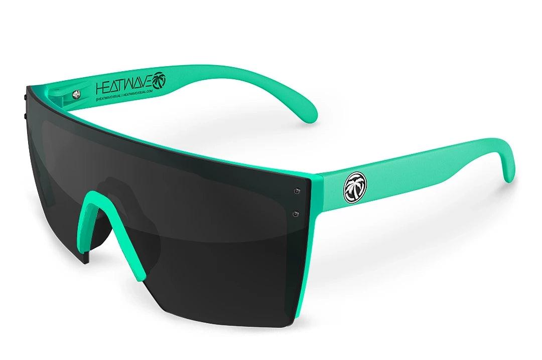 LAZER FACE SUNGLASSES: AQUA FRAME Z.87