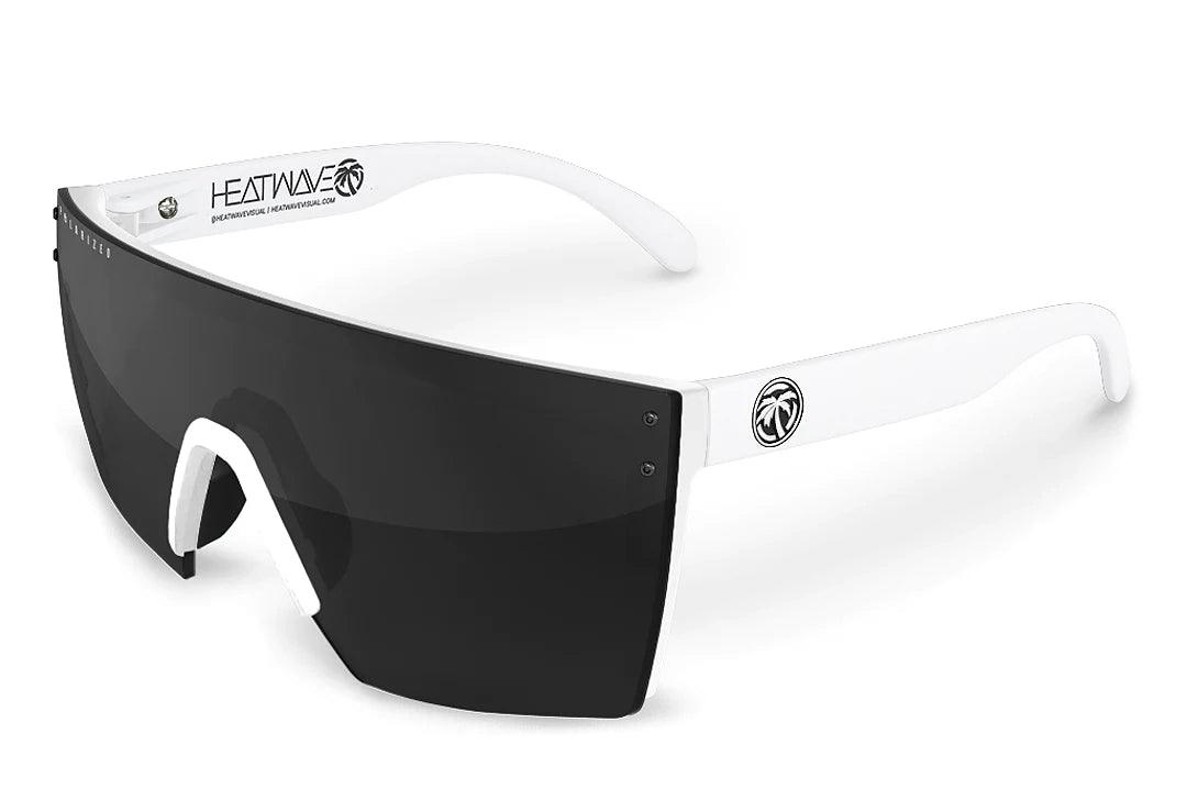 Lazer face Sunglasses: White Frame Z87 Polarized