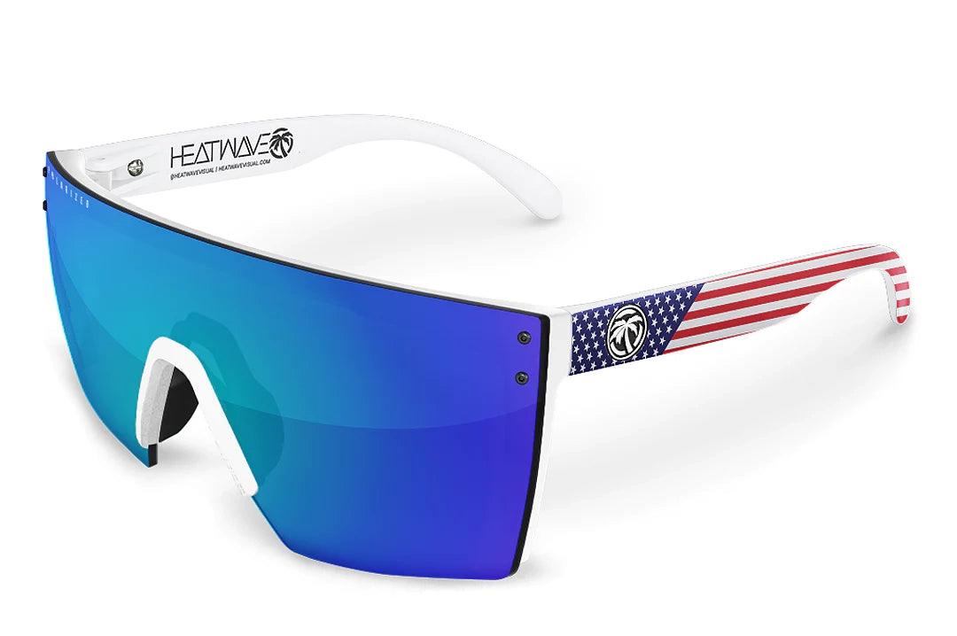 LAZERFACE WHITE USA POLARIZED