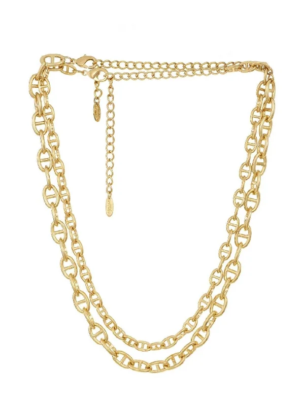 18k Chain Link Necklace