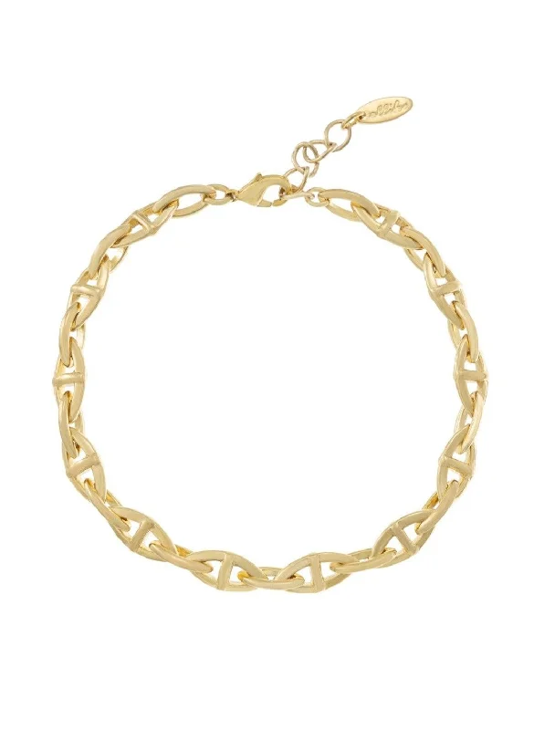 18k LINK ANKLET