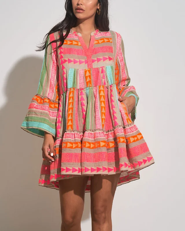 2024 Elan 3/4 Sleeve Dress - CNE5570