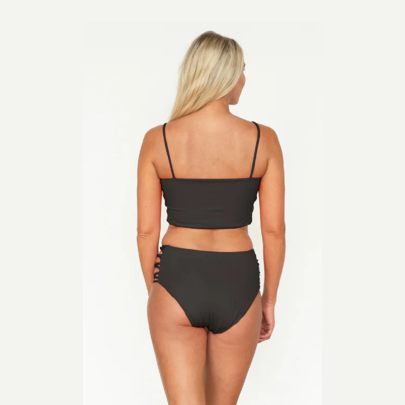 Tulum Black Bikini Bottom