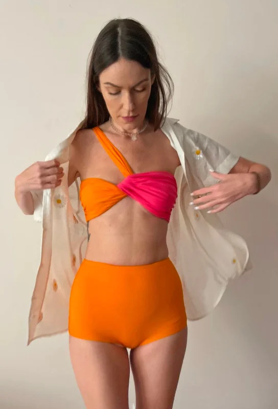 Citrus Bubblegum Sandcastle Swim Set