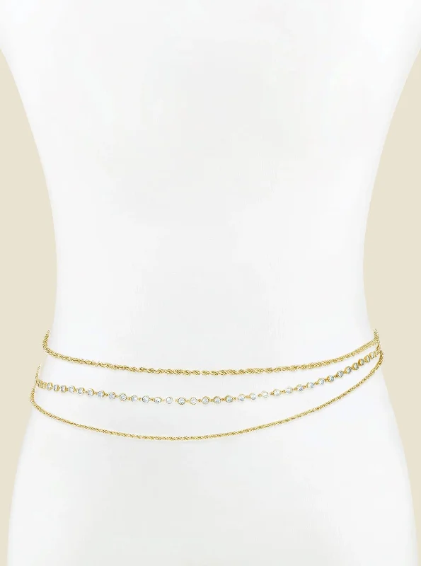 SIMPLE SUMMER STAPLE BODY CHAIN